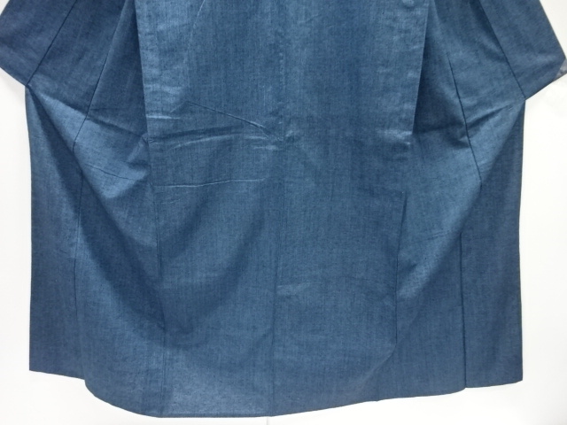  手織り紬単衣着物